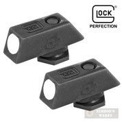 Glock STEEL FRONT SIGHT + SCREW 2-PACK for ALL GLOCK Pistols SP07079 OEM