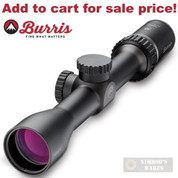 Burris Fullfield E1 SCOPE 2-7x35mm Ballistic Plex Reticle 200317 - Add to cart for sale price!