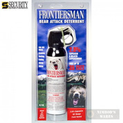 Frontiersman BEAR Pepper SPRAY 35ft Range 9.2 oz FBAD06 - Add to cart for sale price!