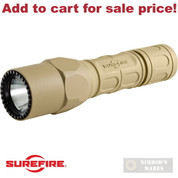 SureFire G2X Pro FLASHLIGHT Dual-Output 600 / 15 Lumens TAN G2X-D-TN - Add to cart for sale price!