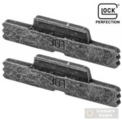 Glock SLIDE LOCK 2-PACK All Models (not G36) OEM BLACK SP00301