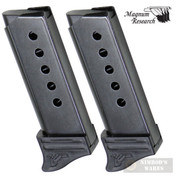 Magnum Research MICRO DESERT EAGLE .380ACP 6 Round MAGAZINE 2-PACK + EXTENSIONS MAG380E