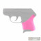 Hogue 18117 Ruger LCP Crimson Trace Button Hybrid Grip PINK