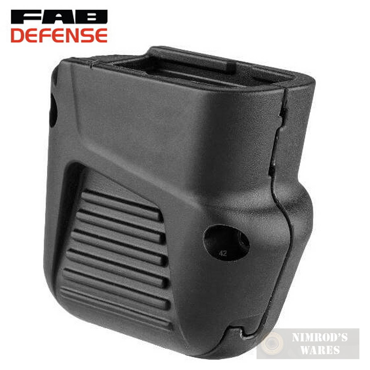 FAB Defense GLOCK 42 G42 PLUS 4 Mag GRIP EXTENSION FX4210B