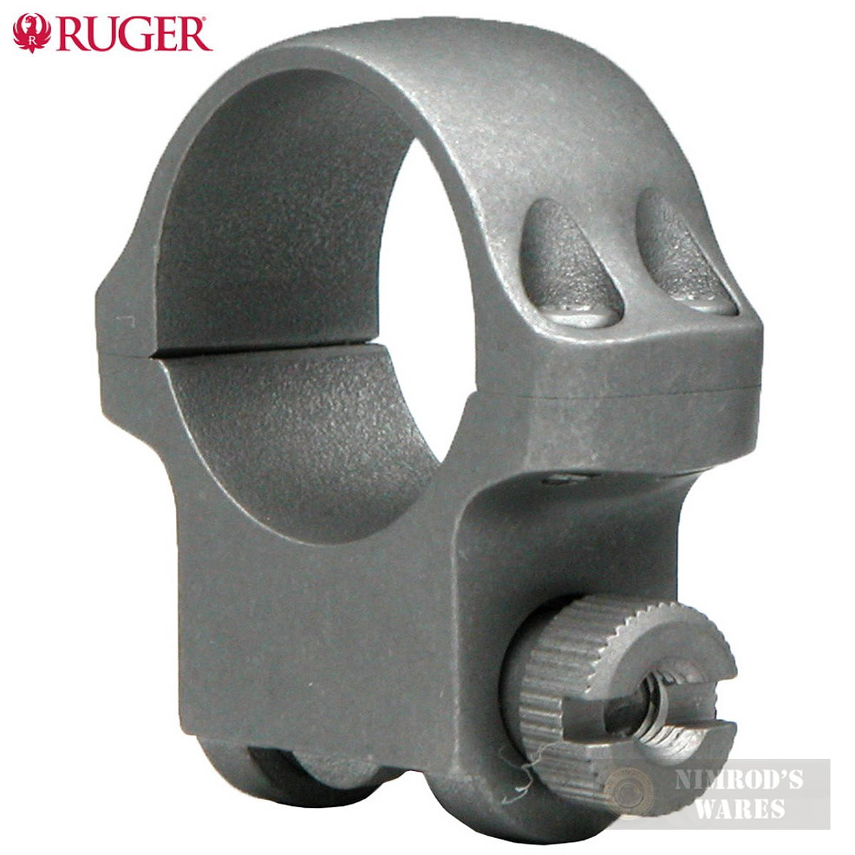 Ruger 30mm Medium Scope Ring 1 Matte Black 4b30hm 90321
