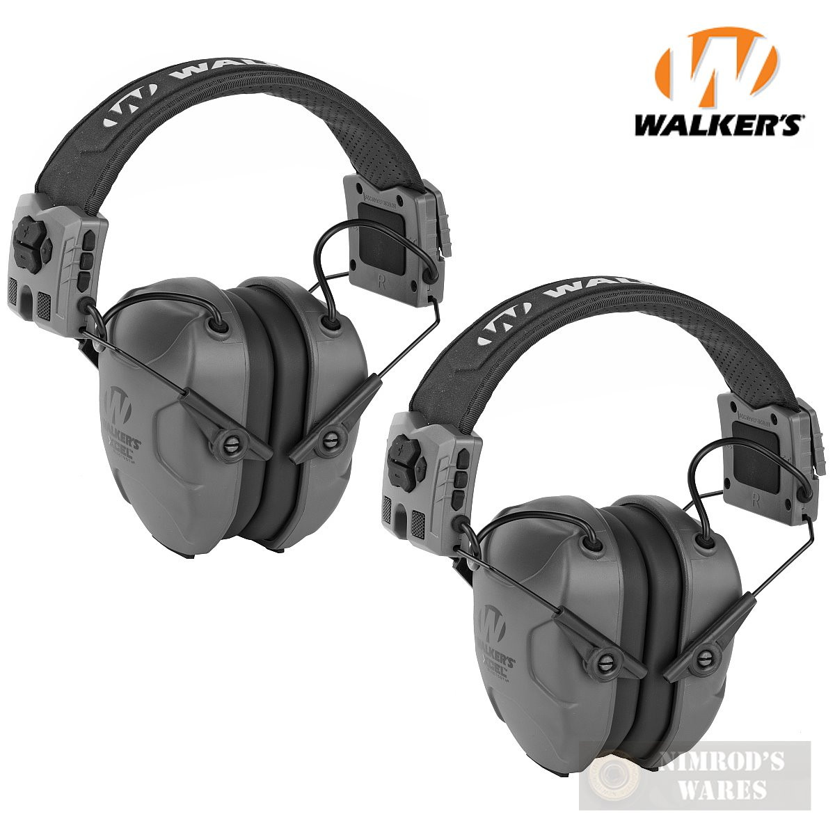 WALKER's Xcel 500BT EAR MUFFS 2PACK Digital Voice Clarity & Bluetooth 26dB GWPXSEMBT