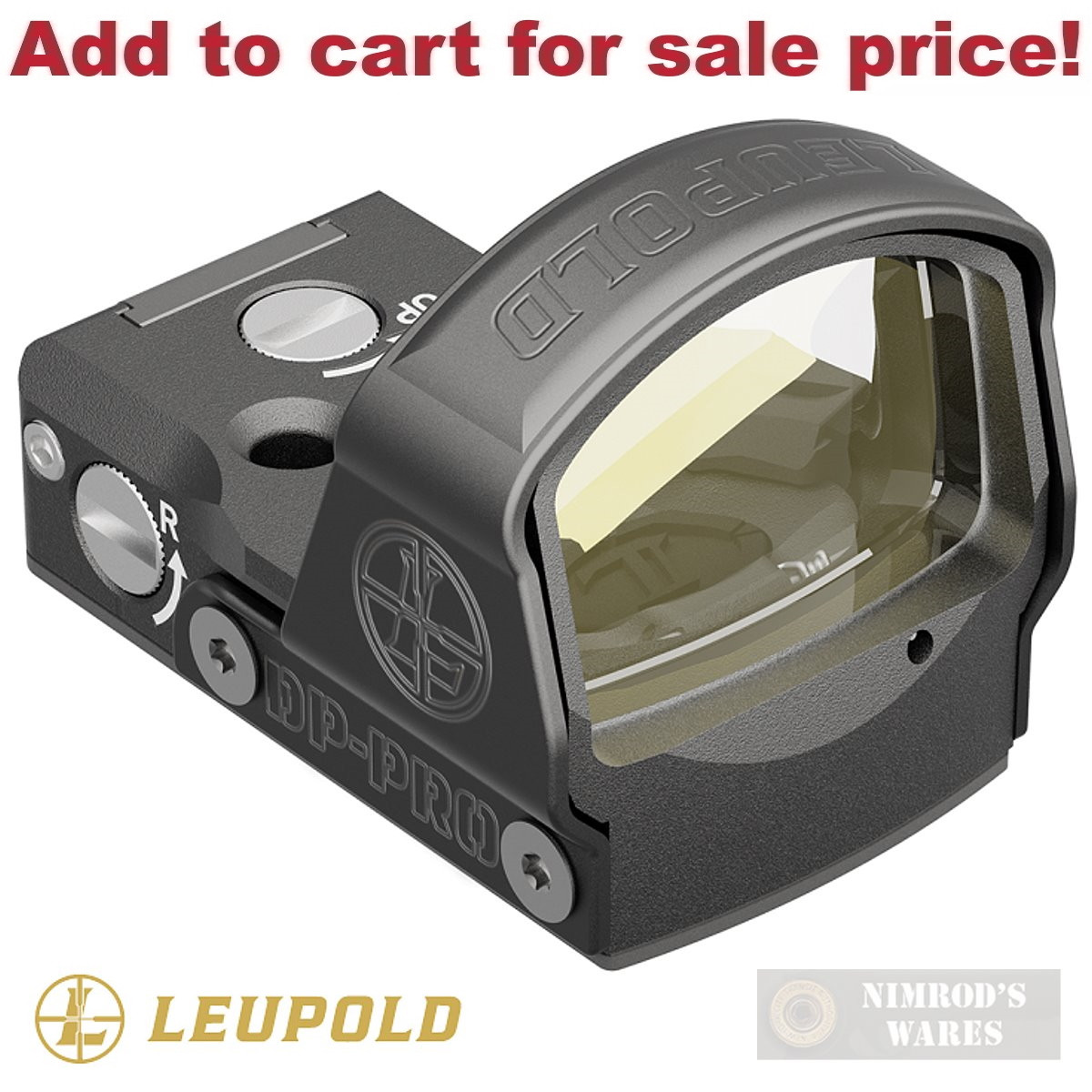 Leupold Deltapoint Pro Red Dot Sight 6 Moa Illuminated Reticle 181105 Add To Cart For Sale Price Nimrodswares Com