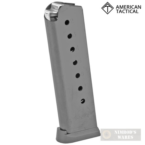 Details about   American Tactical 1911 45 ACP Magazine 8 Round Black  ATIM1911458 