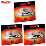 GAMO CO2 CARTRIDGES 15-Pk 12g Airgun Airsoft 621247054