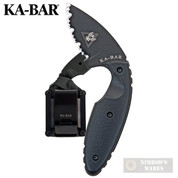 Ka-Bar TDI KNIFE Serrated LE Law Enforcement + SHEATH 2.3" 1481