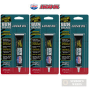 Lucas Oil EXTREME DUTY GUN GREASE 3-PACK Protect Lubricate Hunting 1 oz 10889