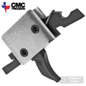 CMC AR15 AR10 TRIGGER Single Stage Combat Curved (CCT) Small Pin 3.5lb 91701