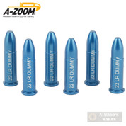 A-Zoom .22LR TRAINING DUMMY ROUNDS 6-pk Rimfire AZ12208