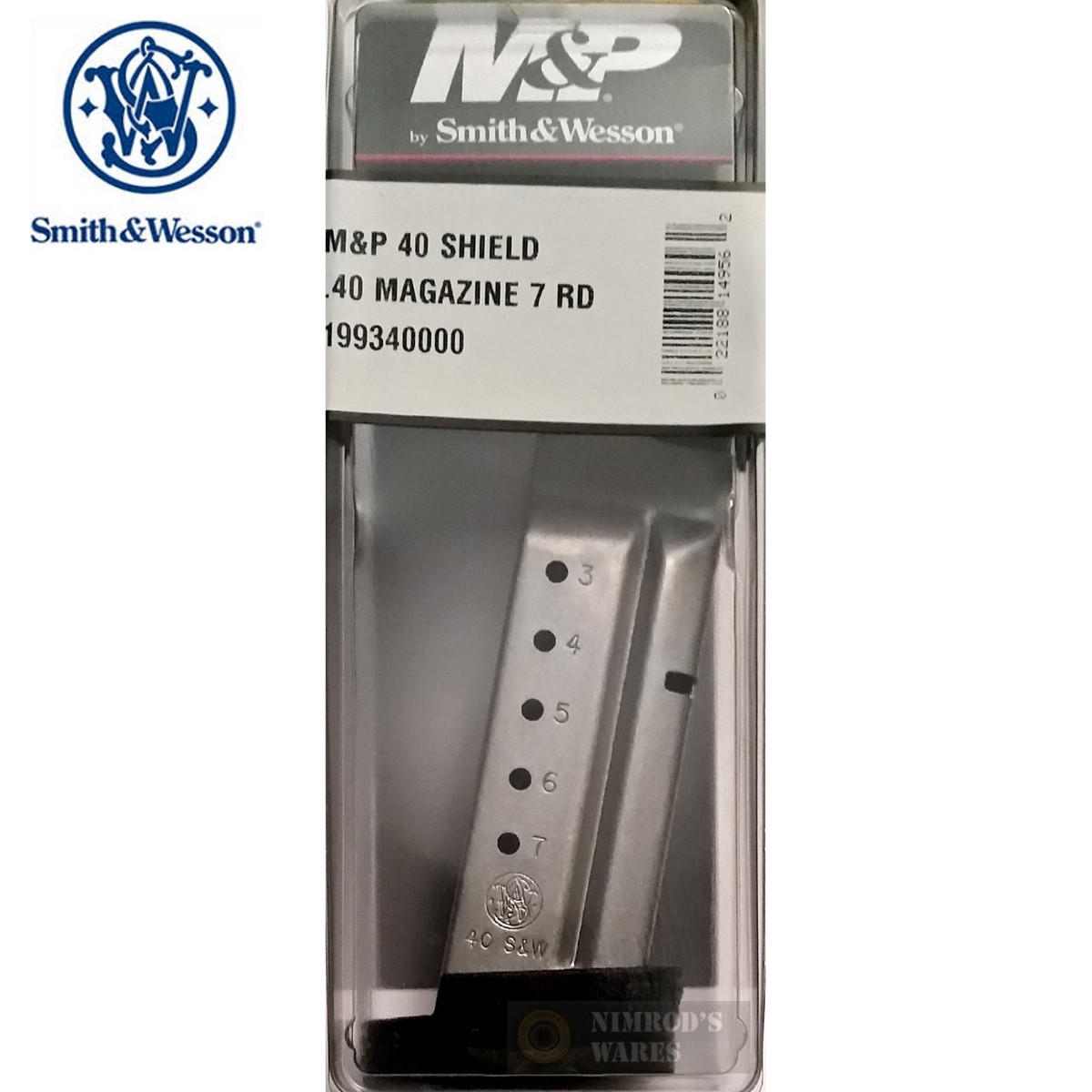 S&W M&P Shield 45acp 6rd Stainless Factory Magazine 2-PACK 