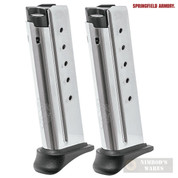 Springfield XD-E .45ACP 6 Round MAGAZINE 2-PACK + Extensions XDE5006H