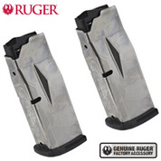 Ruger MAX-9 9mm 10 Round MAGAZINES Flush + Extended Floorplates 90714