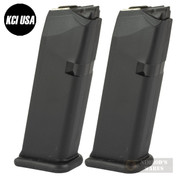 KCI USA Glock 19 G19 9mm 10 Round MAGAZINE 2-PACK KCI-MZ046