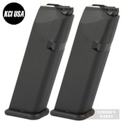 KCI USA Glock 17 G17 9mm 10 Round MAGAZINE 2-PACK KCI-MZ047