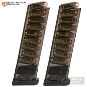 ETS Glock 42 G42 .380ACP 9 Round MAGAZINE 2-PACK SMK-GLK-42-9