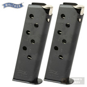 Walther PPK/S .380 ACP 7 Round MAGAZINE 2-PACK Anti-Friction OEM 2246028