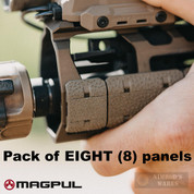 Magpul M-LOK RAIL COVERS 8 PANELS Type 2 Half Slot for Aluminum Forends MAG1365-FDE
