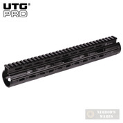 UTG PRO AR15 13" Rifle-Length SUPER SLIM FREE FLOAT HANDGUARD Black MTU006SS