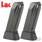 H&K USP45C HK45C .45ACP 10 Round MAGAZINE 2-PACK Extended Floorplate 50248620