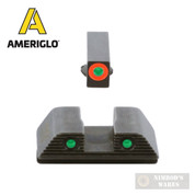 AmeriGlo GLOCK 42 43 43X 48 Trooper NIGHT SIGHTS SET GL-823