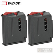 Savage 93 Series 22WMR 17HMR 5 Round MAGAZINE 2-PACK 90001