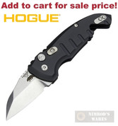 Hogue A01 MicroSwitch AUTOMATIC FOLDER KNIFE 1.95" CA-Legal 24140 - Add to cart for sale price!