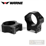 Warne MAXIMA Horizontal Scope Rings 30mm Medium Matte 514M