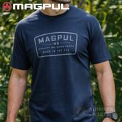 Magpul Go Bang Parts T-Shirt Navy LG 100% Cotton MAG1111-410-L