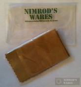 NIMROD'S WARES Multi-Purpose Microfiber Cleaning Cloth 6"x6"