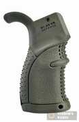 MAKO AGR43 OD Green Textured Rubber Pistol Grip for .223