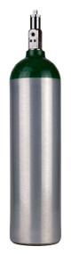 Aluminum Oxygen Cylinder - Size D