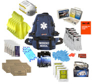 Earthquake Preparedness Backpack Kit  -  Large, 4 Person