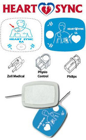 Physio-Control Defibrillation Pacing Pads (ADULT)
