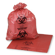 Biohazardous/Infectious Waste Bag, Biohazard Symbol /7-10 gal 
