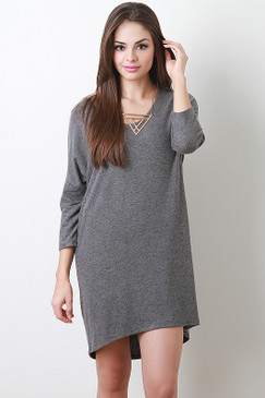 Cozy Knit Tunic Dress