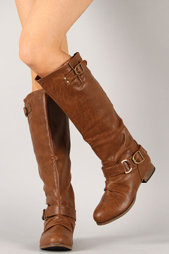 Wild Diva Tosca-01A Riding Knee High Boot