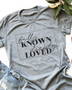 Fully Known, Deeply Loved Graphic Tee