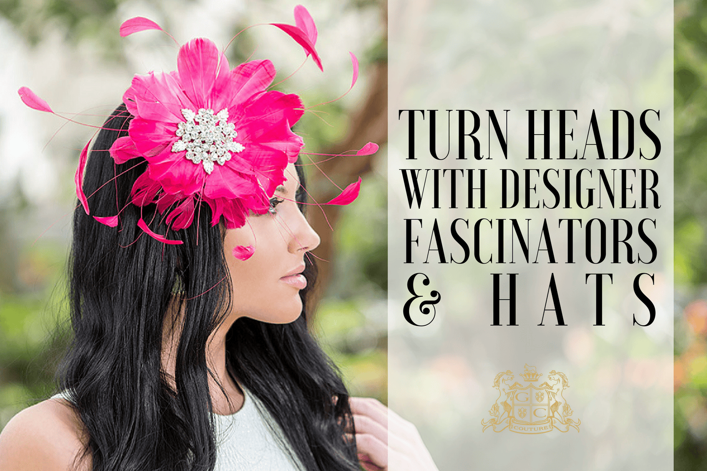 designer fascinator hats