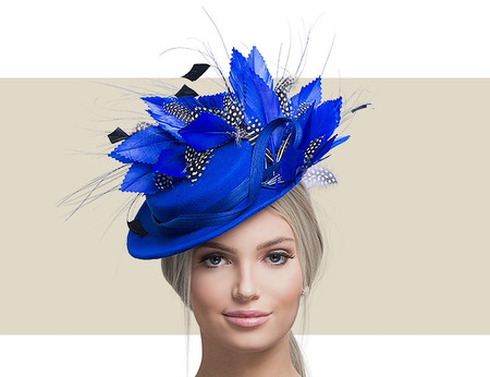 COWEN - Royal Blue, Black and White 