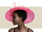 Light Pink Sinamay Hat