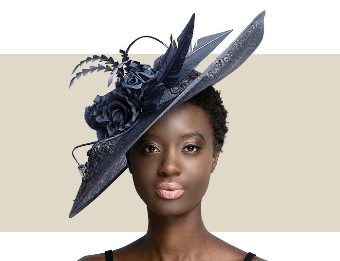 Lady Diane Light Pink Fascinator Hat 