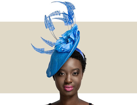 VANESSA - Royal Blue and Black - Gold 