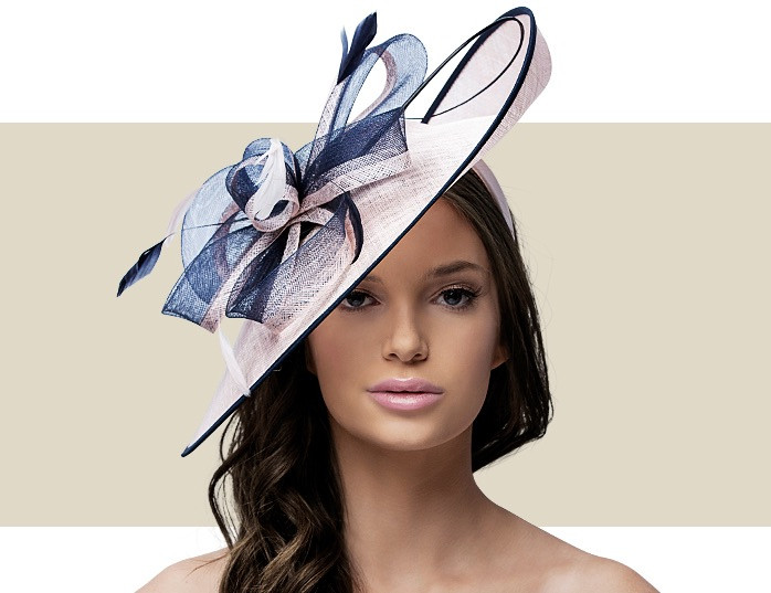 light grey wedding hats