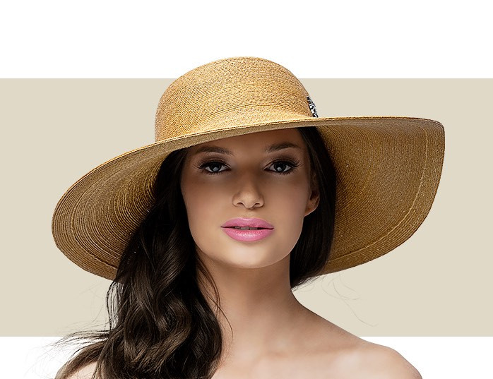 SMALL SUN HAT - Sand - Gold Coast Couture