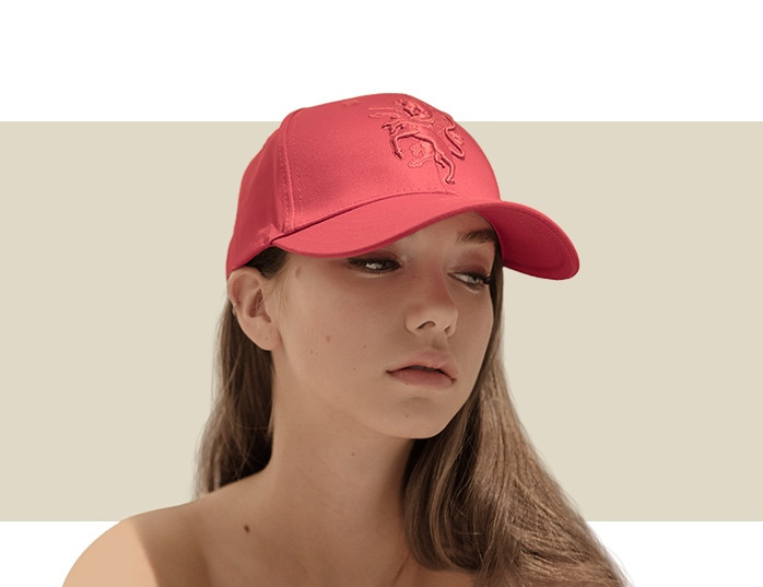 DESIGNER BASEBALL CAP - Red - Gold Coast Couture