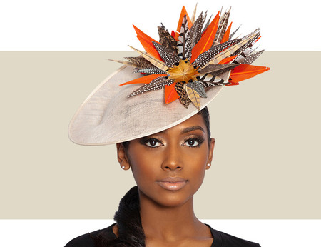 ZIGGY STARDUST Natural with Orange and Brown Gold Coast Couture